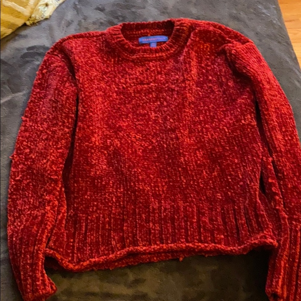 Red sweater